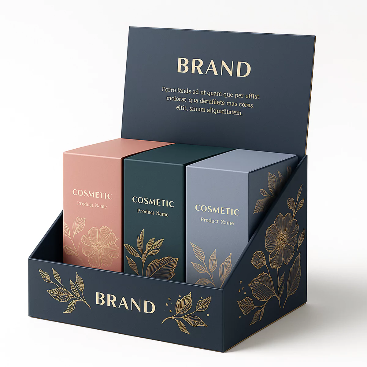 Custom Cosmetic Display Packaging