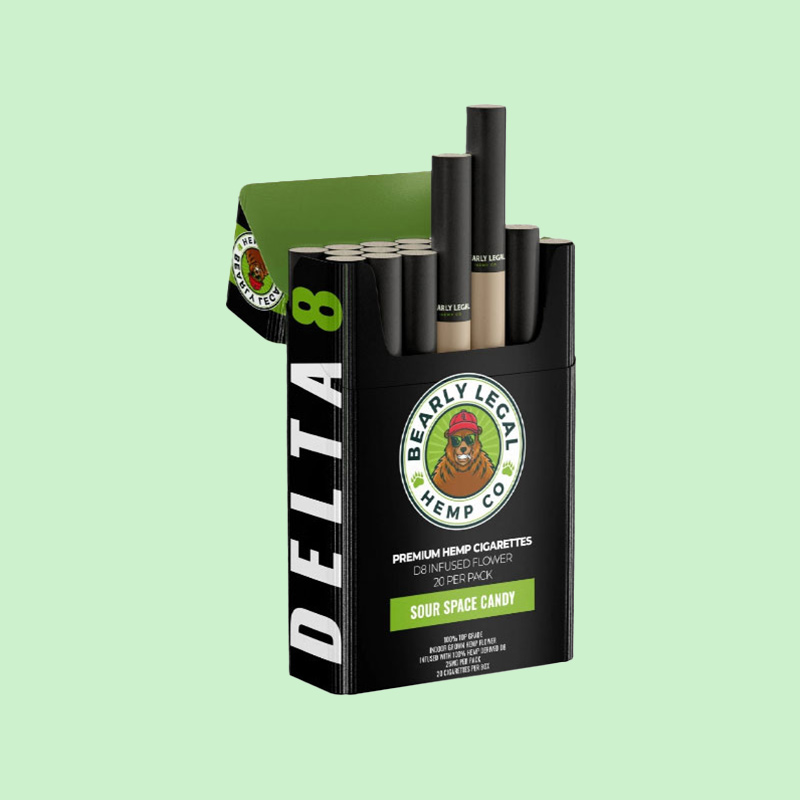 Custom THC Delta Cigarette Boxes