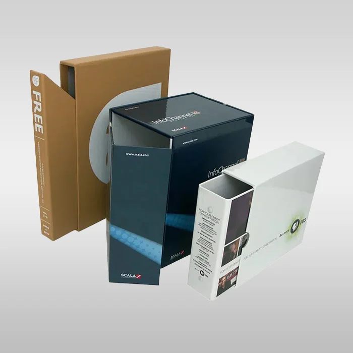 Luxury Printed Slip Case Boxes Packaging