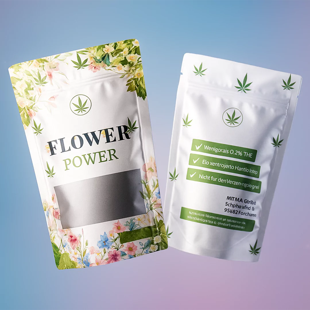 Printed Exotic Weed Mylar Bags