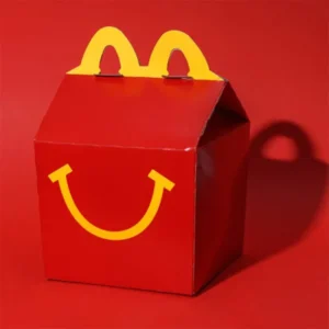 Printed Happy Meal Boxes
