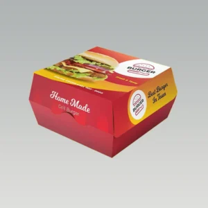 Printed Burger Boxes