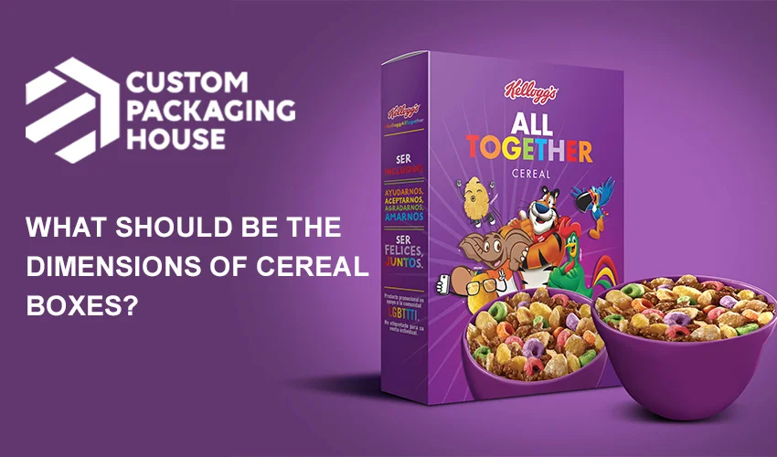 Dimensions of Cereal Boxes