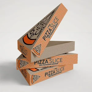 custom printed pizza slice boxes