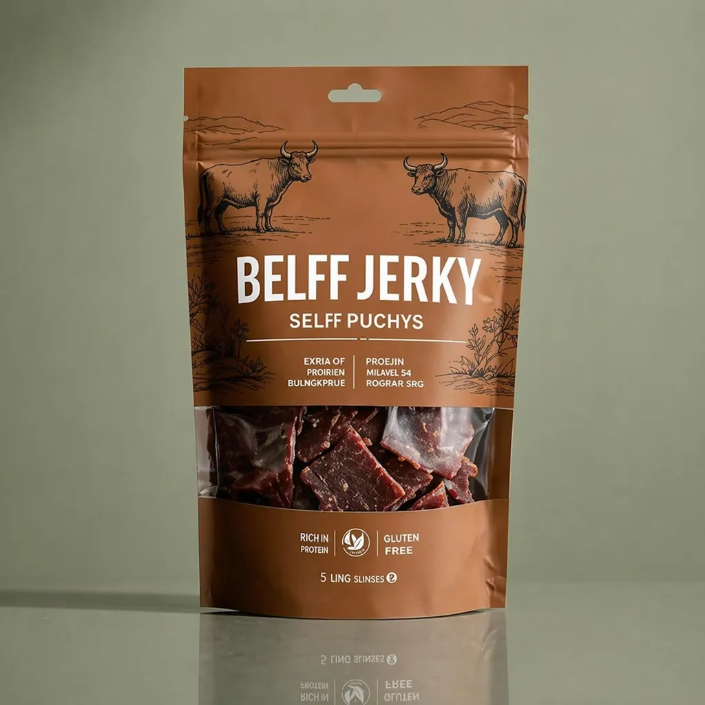 Custom Beef Jerky Bags