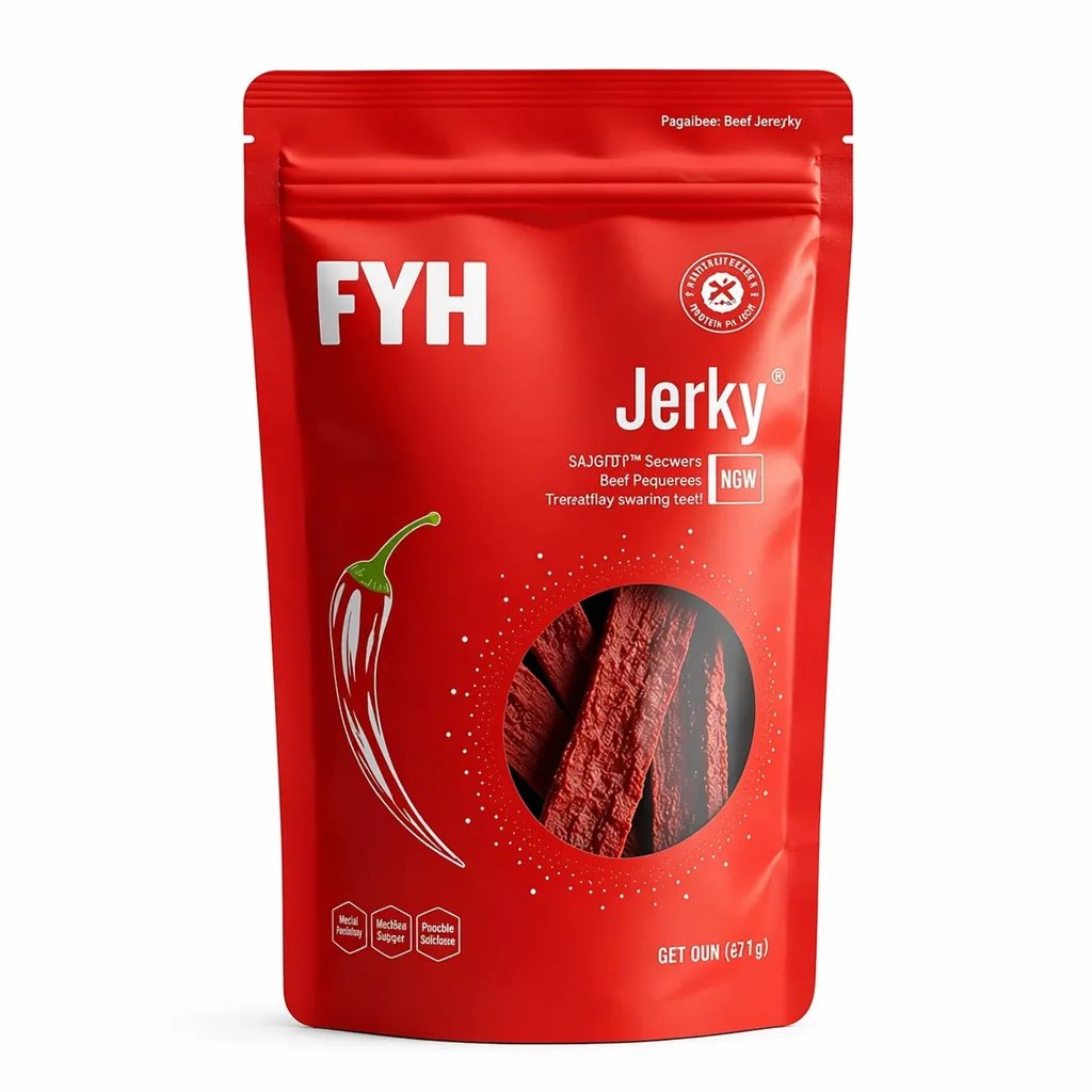 Custom Jerky Packaging Bags