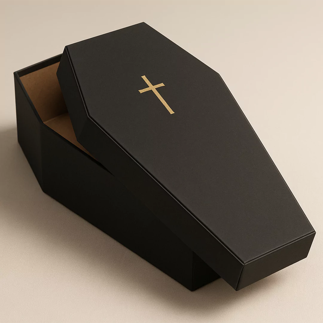 Coffin Shaped Boxes