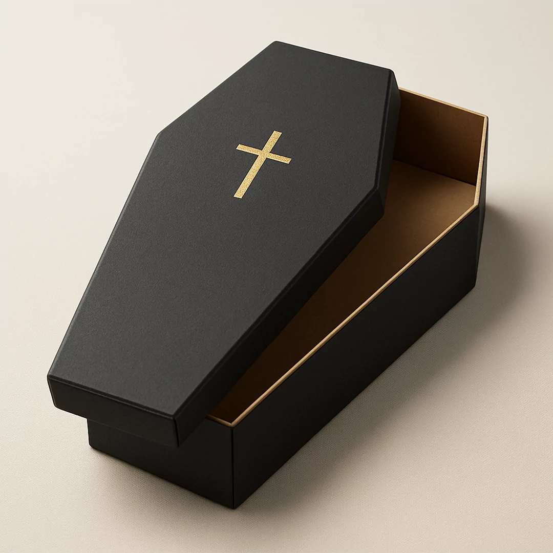 Custom Coffin Shaped Boxes