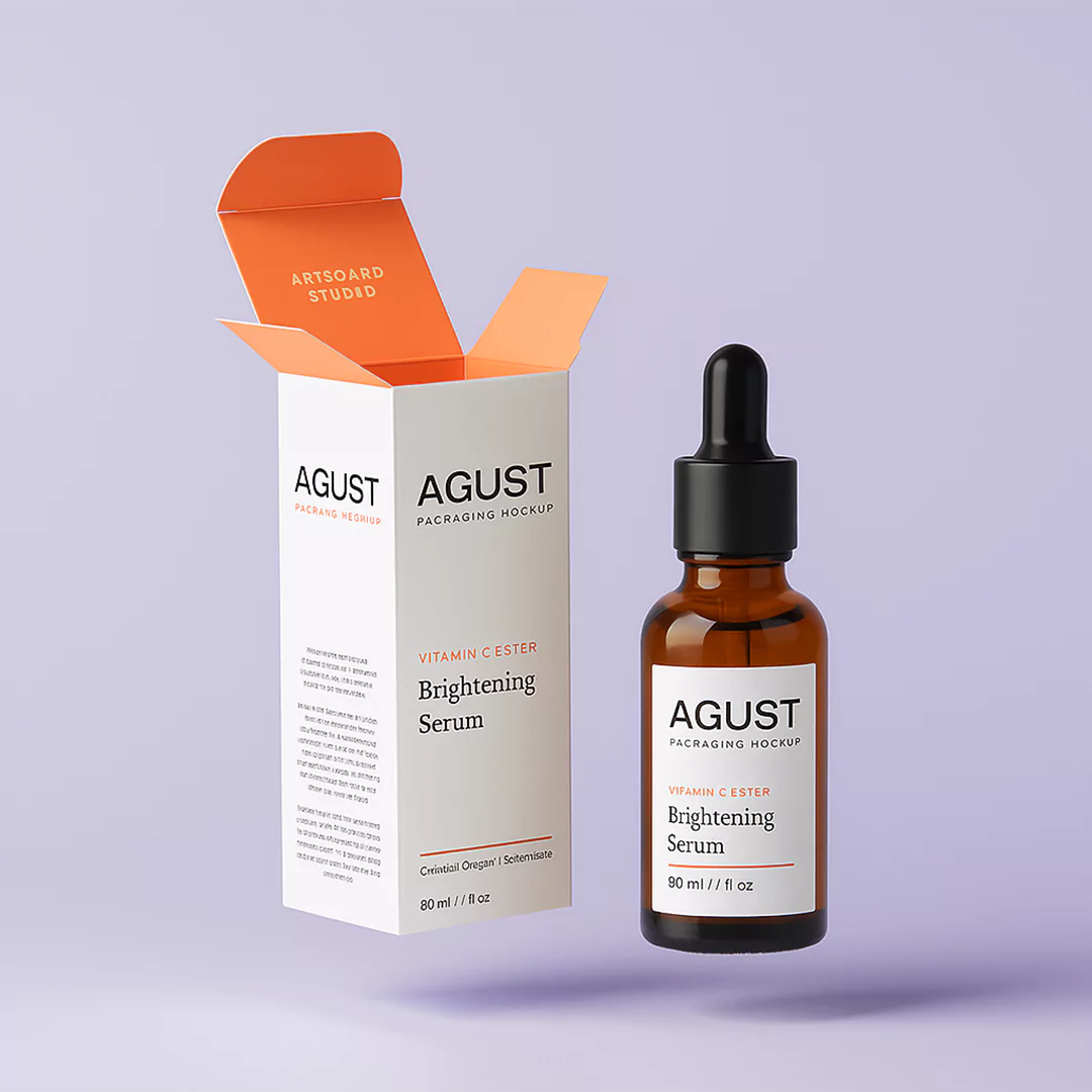 Customized 2oz Bottle Boxes