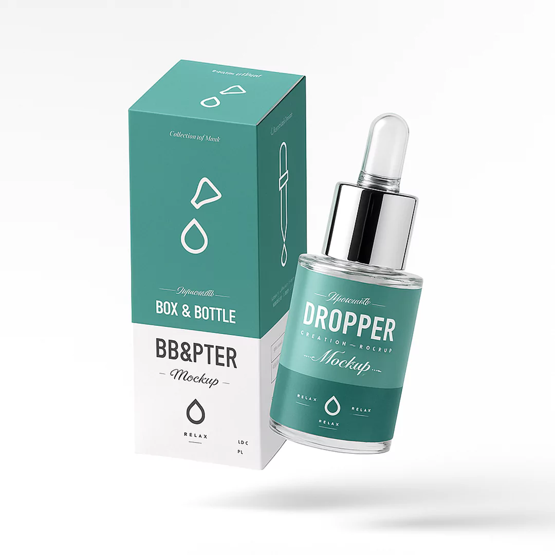 Wholesale Custom 50ml Bottle Boxes