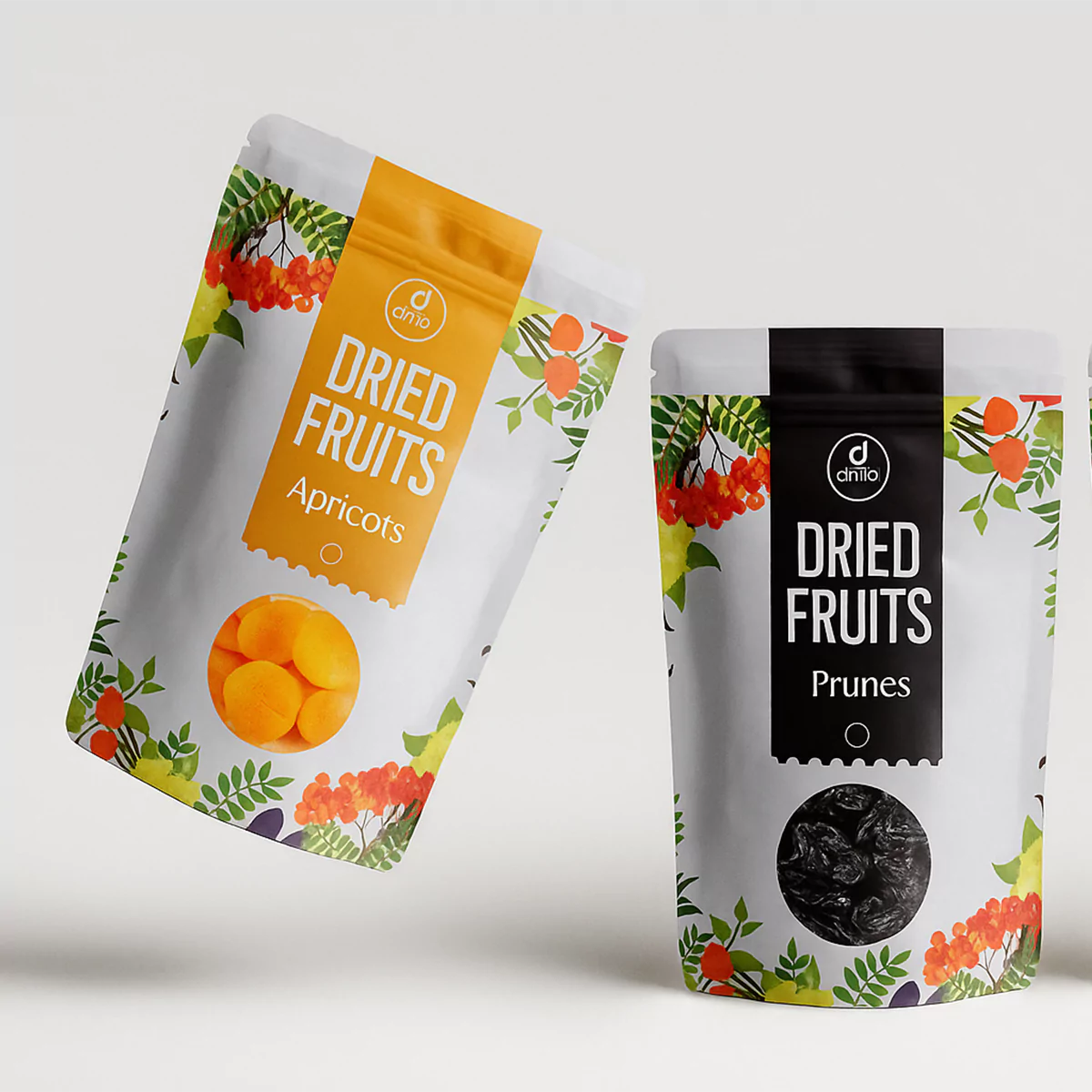 Freeze Dried Food Bags With a Window