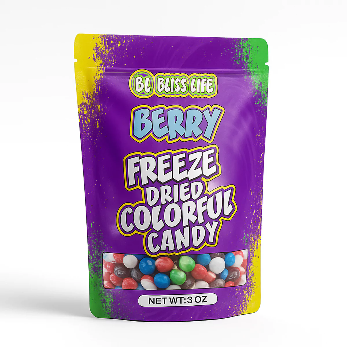 freeze dried candy packaging
