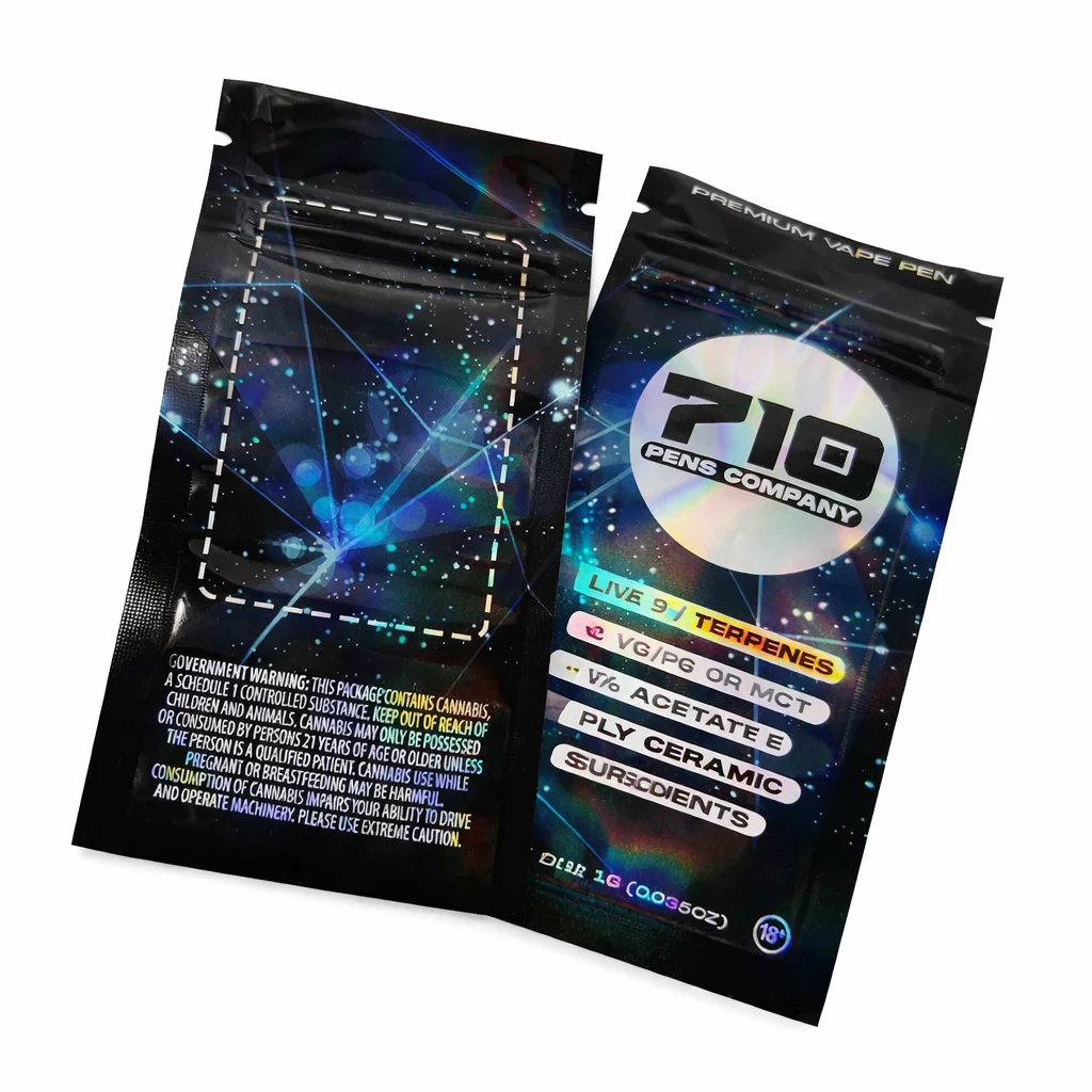 Printed Mylar Vape Bags