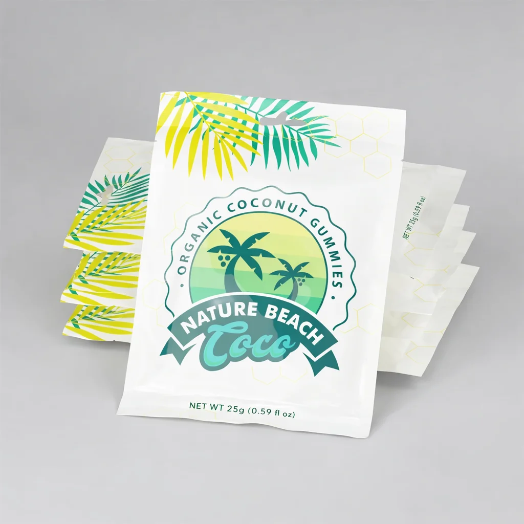 Custom Printed Flat Pouches