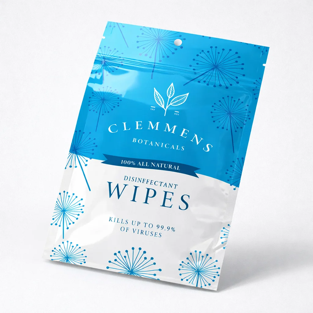 Custom Zipper Flat Pouches