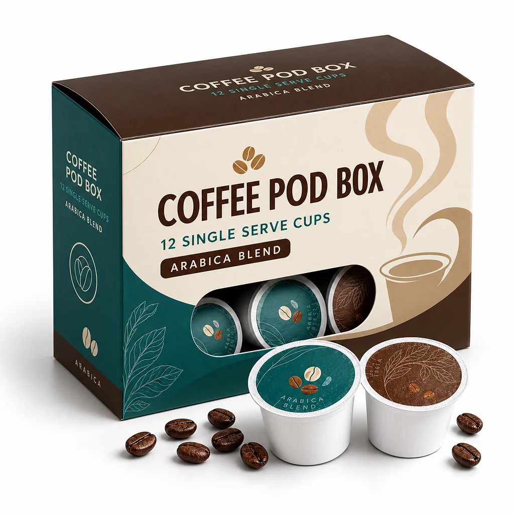 Coffee Pod Boxes Wholesale