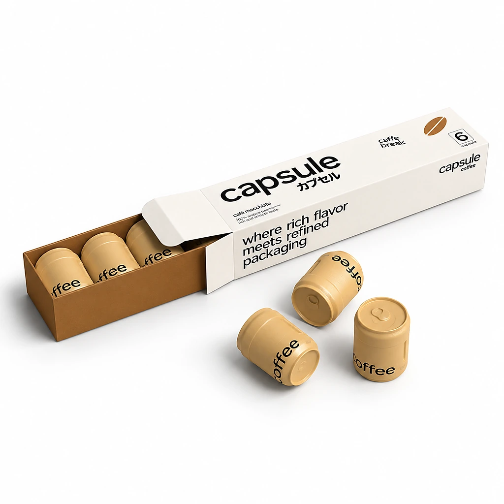 Printed Coffee Pod Boxes
